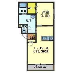 ピュアライト松川の物件間取画像